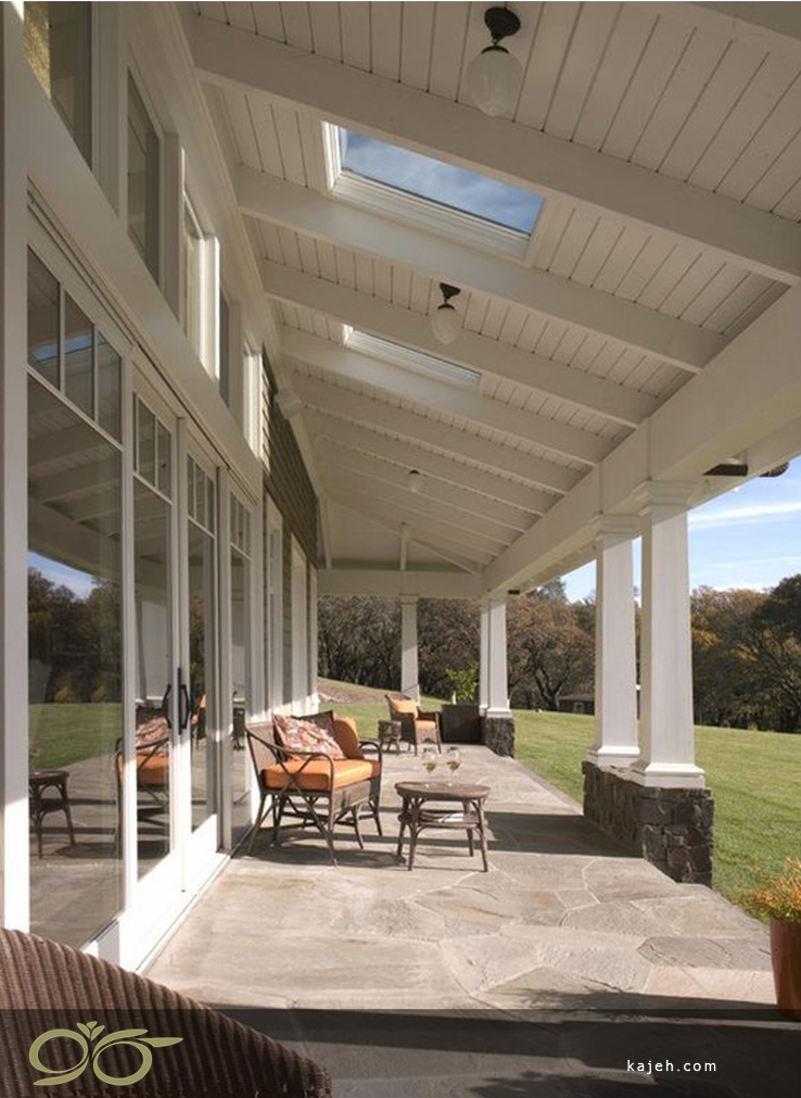 انواع پنجره های سقفی جهت تابش نور خورشید
