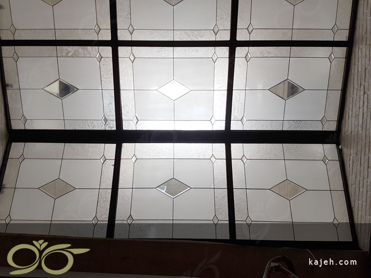 سقف پاسیو با شیشه استین گلس