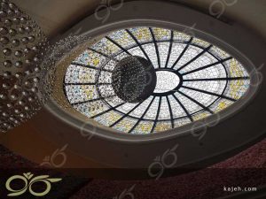 گنبد شیشه ای ولیعصر تهران؛ گنبد دکوراتیو با مقطع بیضی + فیلم