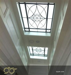 پوشش های سقف با شیشه های تزئینی استیند گلس