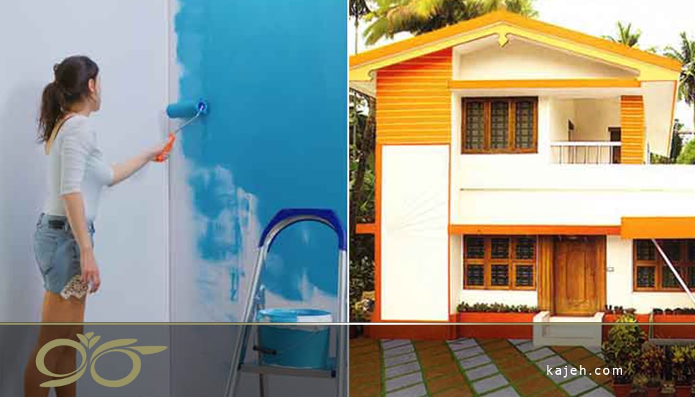 2. خانه را رنگ‌آمیزی کنید!