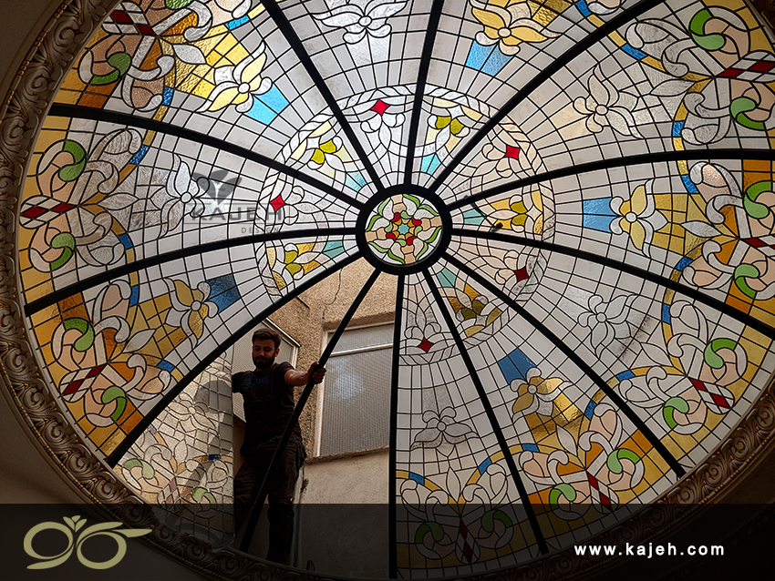 vanak stained glass dome